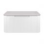 Oltens Hamnes 60023000 szafka 80x46x39 cm podumywalkowa wisząca biała zdj.6