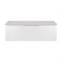 Oltens Hamnes 60025000 szafka 120x46x39 cm podumywalkowa wisząca biała zdj.7