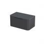 Oltens Hamnes 60023300 szafka 80x46x39 cm podumywalkowa wisząca czarna zdj.2
