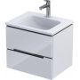 Oristo Silver Uni OR33SD2S601V3 szafka wisząca podumywalkowa 59.6x45.5 cm zdj.1