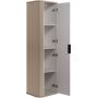 Rodan Elegance 5906154450386 szafka 35.5x31.5x139 cm boczna wisząca beżowa zdj.4