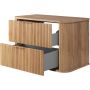 Rodan Elegance 5906154450652 szafka z blatem 80.4x41.5x51.7 cm podumywalkowa wisząca dąb zdj.4
