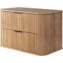 Rodan Elegance 5906154450652 szafka z blatem 80.4x41.5x51.7 cm podumywalkowa wisząca dąb zdj.5