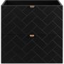 Rodan Trend 5906154450843 szafka 60x46x60.7 cm podumywalkowa wisząca czarna zdj.3