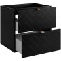 Rodan Trend 5906154450843 szafka 60x46x60.7 cm podumywalkowa wisząca czarna zdj.4