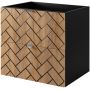 Rodan Trend 5906154450874 szafka 60x46x60.7 cm podumywalkowa wisząca czarna-dąb zdj.6