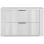 Rodan Elegance 5906154451741 szafka z blatem 80.4x41.5x51.7 cm podumywalkowa wisząca biała zdj.3