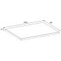 Rodan 5906154452090 blat naszafkowy 180.6x46 cm dąb zdj.2