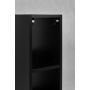 Rodan Trend 5906154452168 szafka 20x44.2x60.7 cm boczna wisząca czarna zdj.5