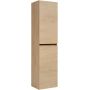 Rodan Simple 5906154452243 szafka 35x27x137 cm boczna wisząca dąb zdj.1