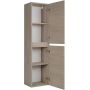 Rodan Simple 5906154452342 szafka 35x27x137 cm boczna wisząca dąb zdj.4