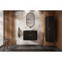 Rodan Elegance 5906154453820 szafka z blatem 60.4x41.5x51.7 cm podumywalkowa wisząca czarna zdj.6