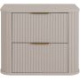 Rodan Elegance 5906154453837 szafka z blatem 60.4x41.5x51.7 cm podumywalkowa wisząca beżowa zdj.3