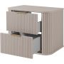 Rodan Elegance 5906154453837 szafka z blatem 60.4x41.5x51.7 cm podumywalkowa wisząca beżowa zdj.5