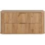 Rodan Elegance 5906154453875 szafka z blatem 100.4x41.5x51.7 cm podumywalkowa wisząca dąb zdj.3