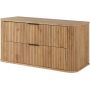 Rodan Elegance 5906154453875 szafka z blatem 100.4x41.5x51.7 cm podumywalkowa wisząca dąb zdj.4