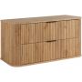 Rodan Elegance 5906154453875 szafka z blatem 100.4x41.5x51.7 cm podumywalkowa wisząca dąb zdj.1
