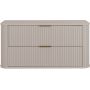 Rodan Elegance 5906154453882 szafka z blatem 100.4x41.5x51.7 cm podumywalkowa wisząca beżowa zdj.3