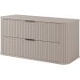 Rodan Elegance 5906154453882 szafka z blatem 100.4x41.5x51.7 cm podumywalkowa wisząca beżowa zdj.4