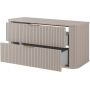 Rodan Elegance 5906154453882 szafka z blatem 100.4x41.5x51.7 cm podumywalkowa wisząca beżowa zdj.5