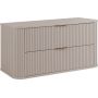 Rodan Elegance 5906154453882 szafka z blatem 100.4x41.5x51.7 cm podumywalkowa wisząca beżowa zdj.1