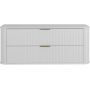 Rodan Elegance 5906154453899 szafka z blatem 120.4x41.5x51.7 cm podumywalkowa wisząca biała zdj.3