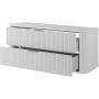Rodan Elegance 5906154453899 szafka z blatem 120.4x41.5x51.7 cm podumywalkowa wisząca biała zdj.5