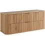 Rodan Elegance 5906154453912 szafka z blatem 120.4x41.5x51.7 cm podumywalkowa wisząca dąb zdj.1