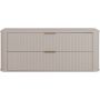 Rodan Elegance 5906154453929 szafka z blatem 120.4x41.5x51.7 cm podumywalkowa wisząca beżowa zdj.3