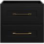 Rodan Classic 5906154453943 szafka 60x46x57 cm podumywalkowa wisząca czarna zdj.3