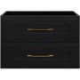 Rodan Classic 5906154453974 szafka 80x46x57 cm podumywalkowa wisząca czarna zdj.3