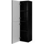 Rodan Classic 5906154454001 szafka 35x27x136 cm boczna wisząca czarna zdj.5