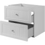 Rodan Gusto 5906154454025 szafka 60x46x57 cm podumywalkowa wisząca biała zdj.5