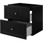 Rodan Gusto 5906154454032 szafka 60x46x57 cm podumywalkowa wisząca czarna zdj.5