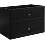 Rodan Gusto 5906154454063 szafka 80x46x57 cm podumywalkowa wisząca czarna zdj.1