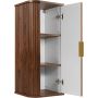 Rodan Elegance 5906154457934 szafka 35.5x31.5x79 cm boczna wisząca orzech-dąb zdj.5
