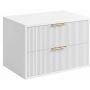 Rea Mono REAM0402 szafka 60x47x48 cm podumywalkowa wisząca biała zdj.1