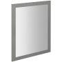 Sapho Nirox NX6081111 lustro 60x80 cm prostokątne srebrny zdj.1