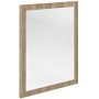 Sapho Nirox NX6082020 lustro 60x80 cm prostokątne drewno zdj.1