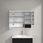 Villeroy & Boch My View+ A48280VL szafka 80x16.8x75 cm z lustrem czarna zdj.10