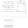 Villeroy & Boch Avento A88900B4 szafka 57.8x45.2x51.4 cm podumywalkowa wisząca biały zdj.2