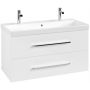 Villeroy & Boch Avento A89200VE szafka 98x45.2x51.4 cm podumywalkowa wisząca biała zdj.1