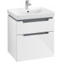 Villeroy & Boch Subway 2.0 A90910DH szafka 58.7x45.4x59 cm podumywalkowa wisząca biała zdj.3