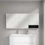 Villeroy & Boch My View+ B4811600 szafka 75x16.8x160 cm z lustrem czarna zdj.4