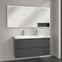Villeroy & Boch My View+ B48216VR szafka 160x16.8x75 cm z lustrem grafitowa zdj.9