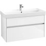 Villeroy & Boch Collaro C01100DH szafka 95.4x44.4x54.6 cm podumywalkowa wisząca biała zdj.1