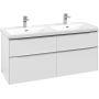 Villeroy & Boch Subway 3.0 C568L0VF szafka wisząca podumywalkowa 127.2x46.2 cm zdj.1