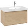 Villeroy & Boch Skyla C78600VJ szafka 77.2x43.9x43.6 cm podumywalkowa wisząca dąb zdj.3