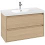 Villeroy & Boch Skyla C79900VJ szafka 97.2x43.9x59.6 cm podumywalkowa wisząca dąb zdj.3