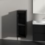 Villeroy & Boch Skyla C80200VL szafka 35x34.9x100 cm boczna wisząca czarna zdj.3